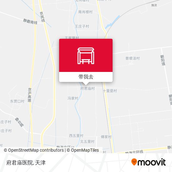 府君庙医院地图