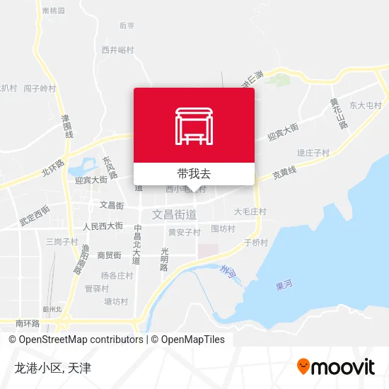 龙港小区地图