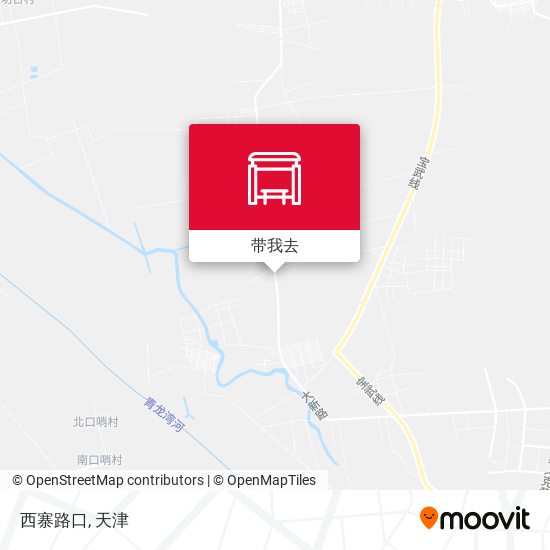 西寨路口地图