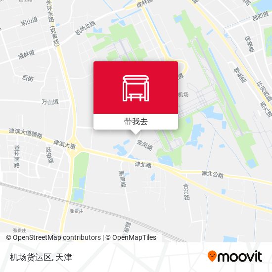 机场货运区地图