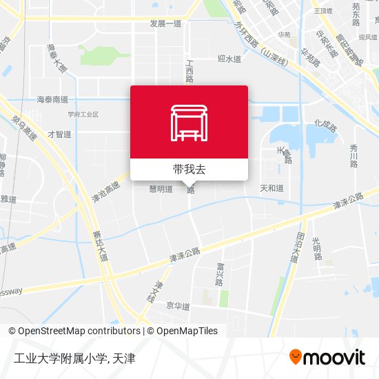 工业大学附属小学地图