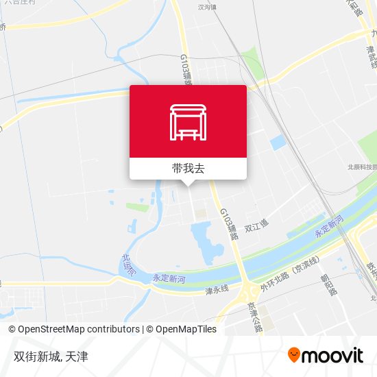 双街新城地图