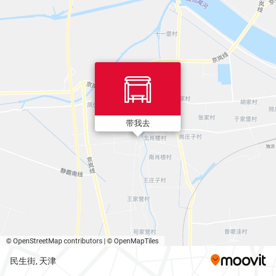 民生街地图