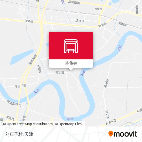刘庄子村地图