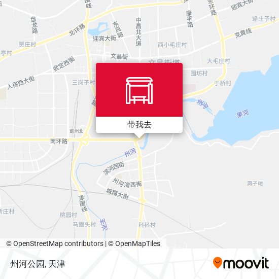 州河公园地图