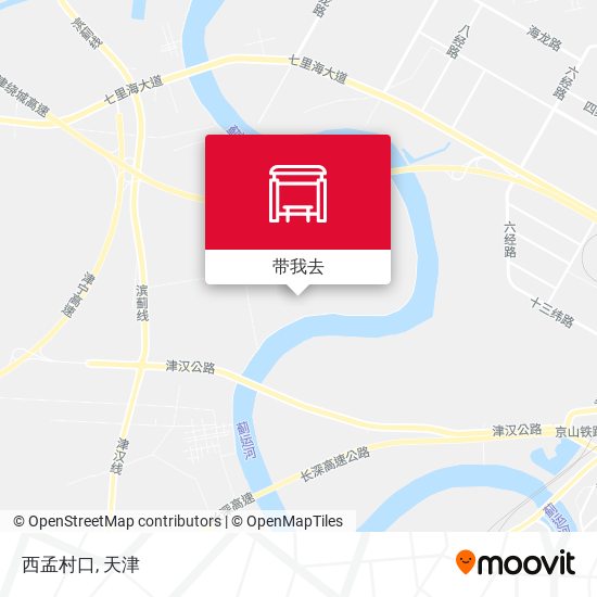 西孟村口地图