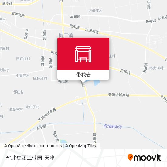 华北集团工业园地图