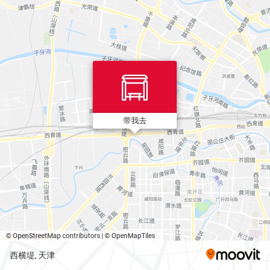 西横堤地图