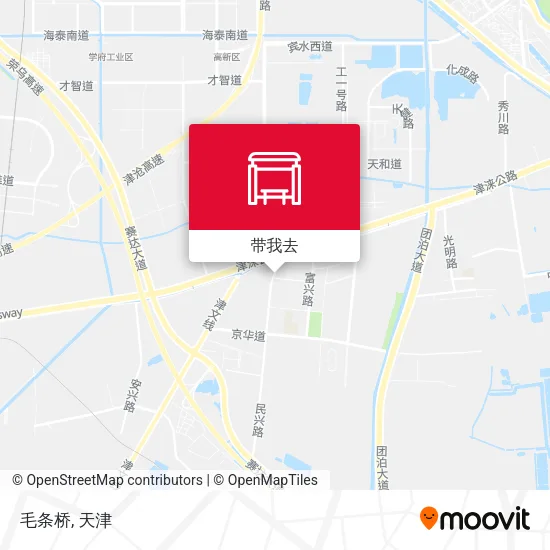 毛条桥地图