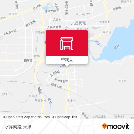 水库南路地图