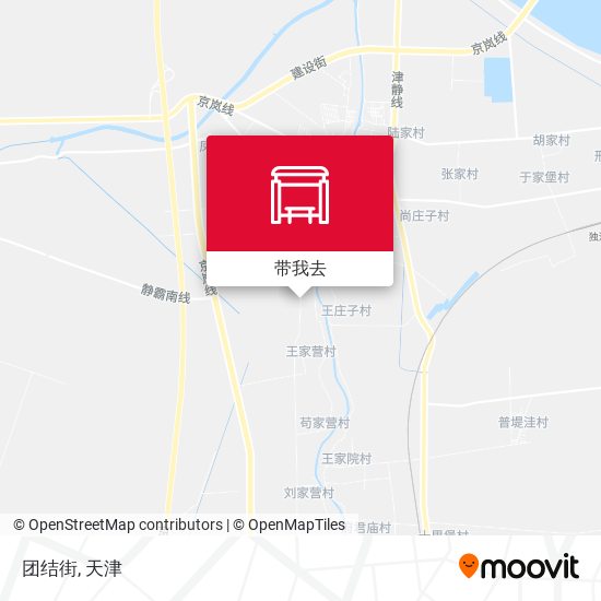 团结街地图