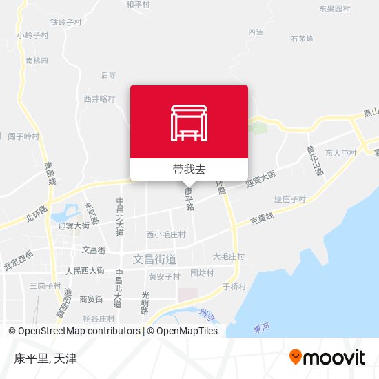 康平里地图