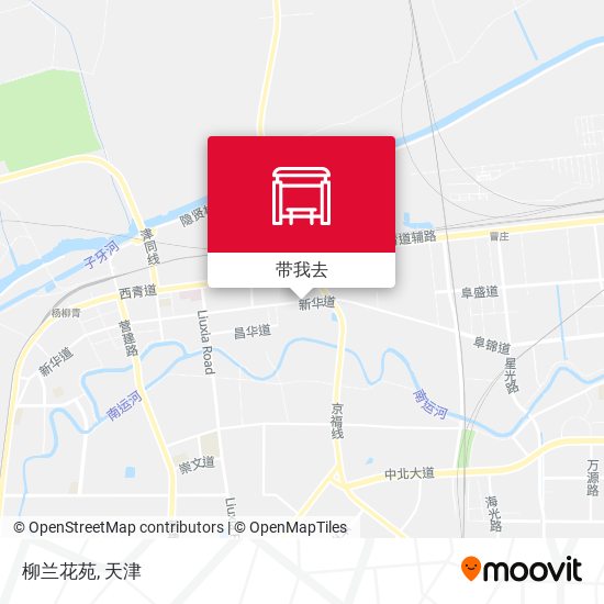 柳兰花苑地图