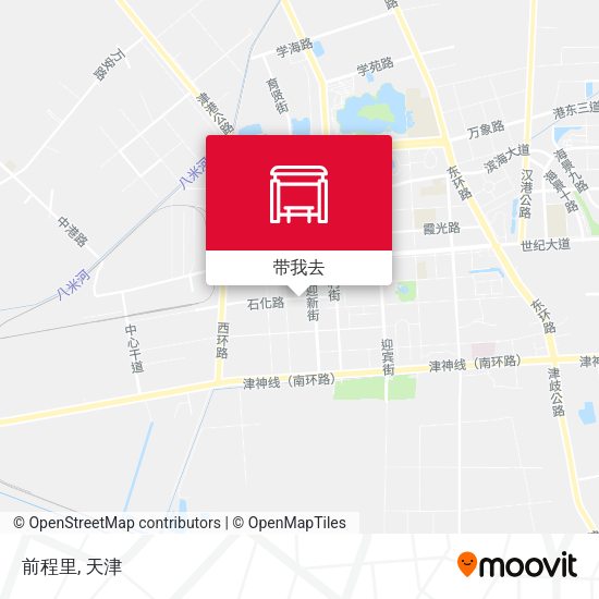 前程里地图