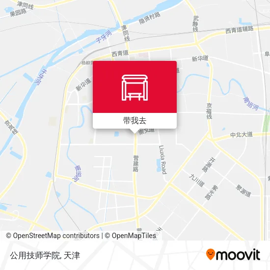 公用技师学院地图
