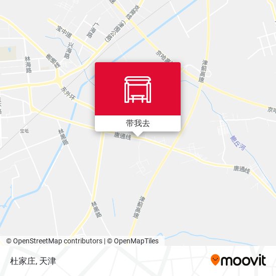 杜家庄地图