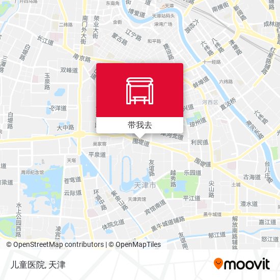 儿童医院地图