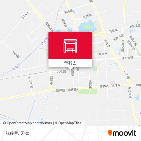 前程里地图