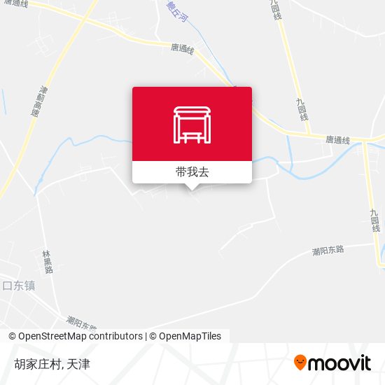 胡家庄村地图