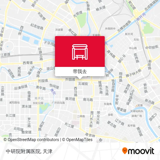 中研院附属医院地图