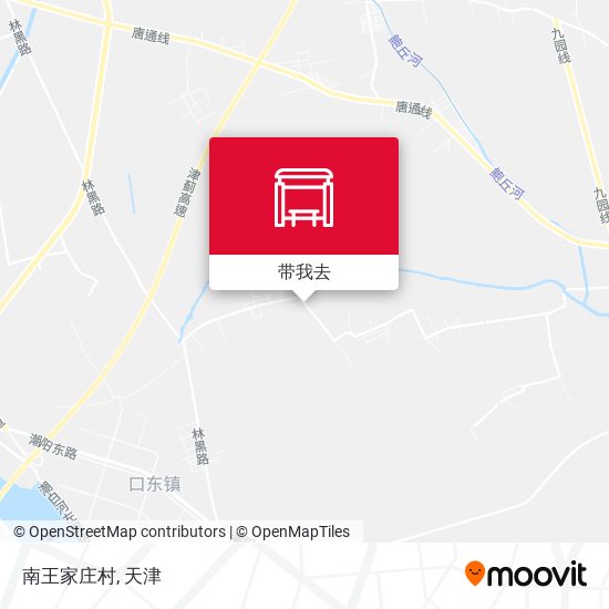 南王家庄村地图