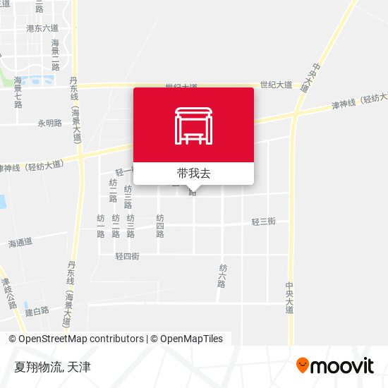 夏翔物流地图