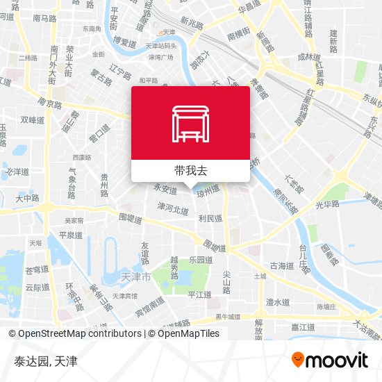 泰达园地图