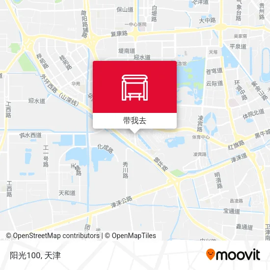 阳光100地图