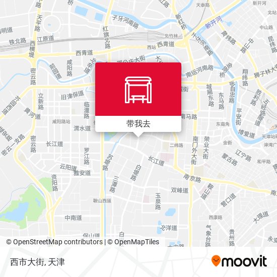 西市大街地图