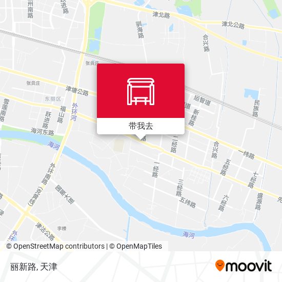 丽新路地图