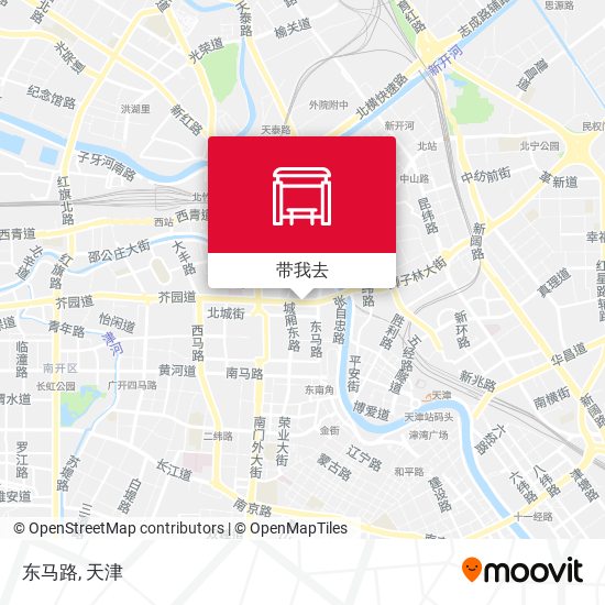 东马路地图