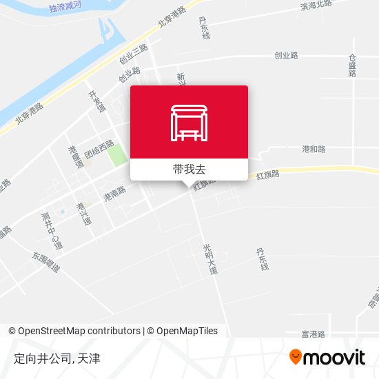 定向井公司地图