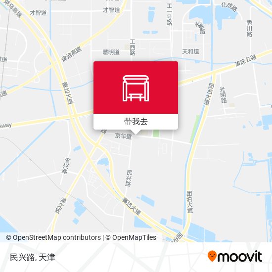 民兴路地图