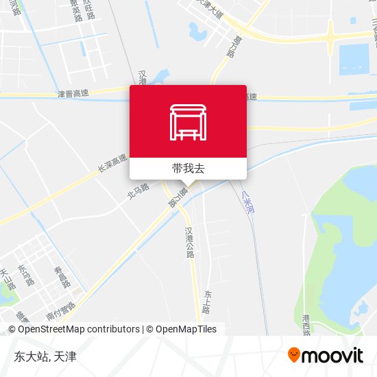 东大站地图