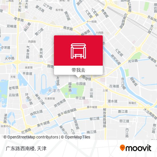 广东路西南楼地图