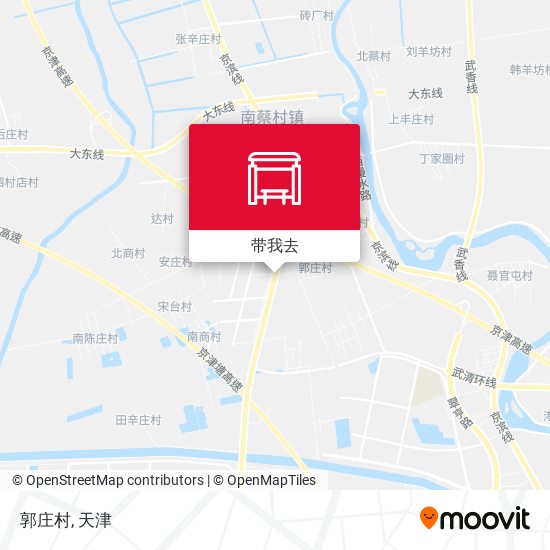 郭庄村地图