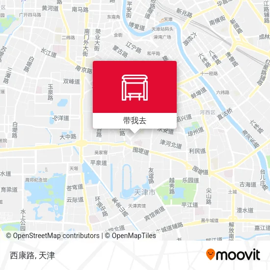 西康路地图