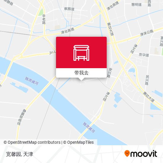 宽馨园地图