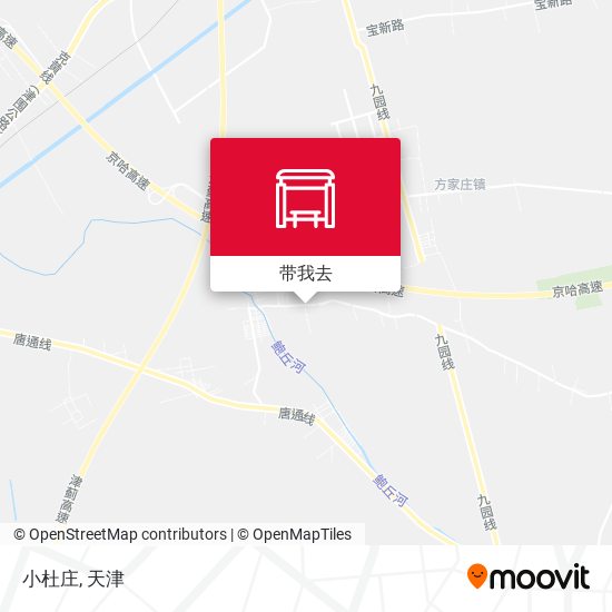 小杜庄地图