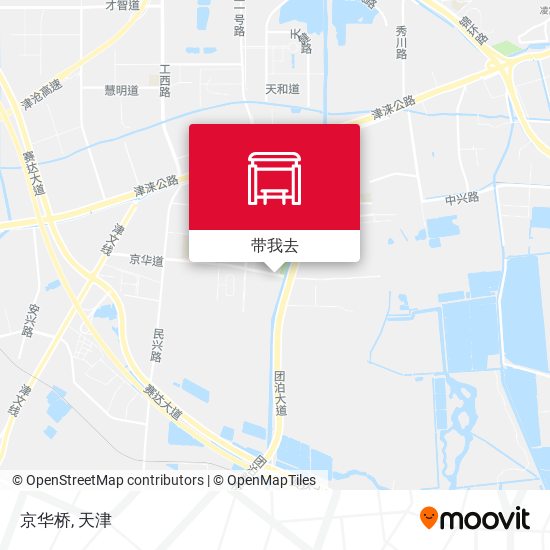 京华桥地图