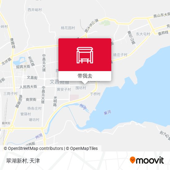 翠湖新村地图