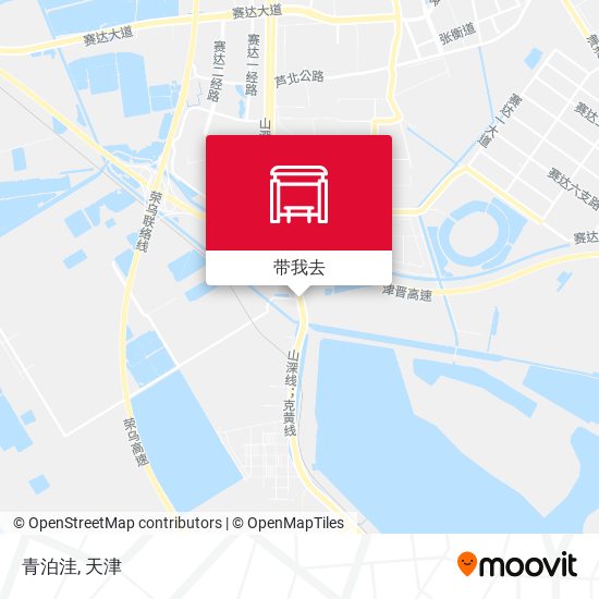 青泊洼地图
