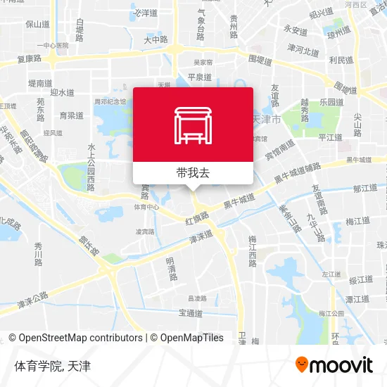 体育学院地图