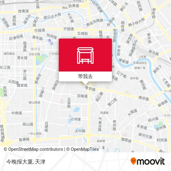 今晚报大厦地图