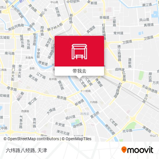 六纬路八经路地图