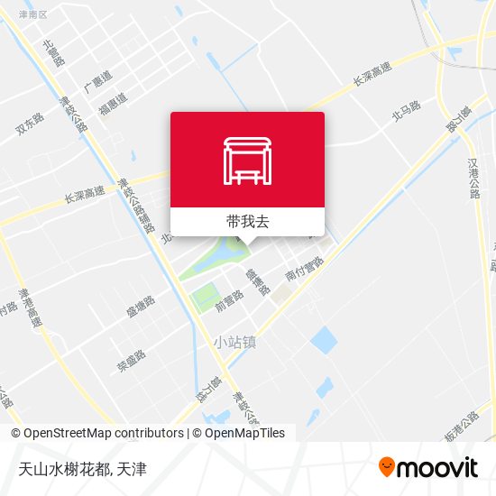 天山水榭花都地图