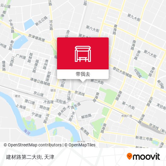 建材路第二大街地图