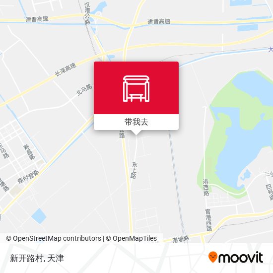 新开路村地图