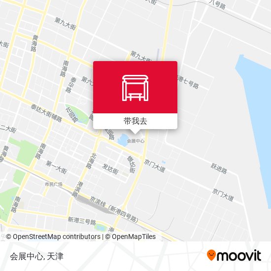 会展中心地图