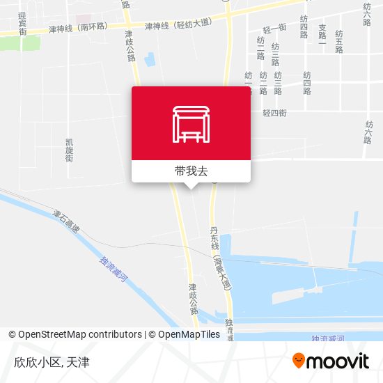 欣欣小区地图